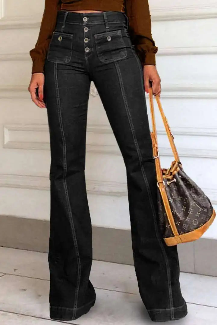Jeans Donna Cintura Alta