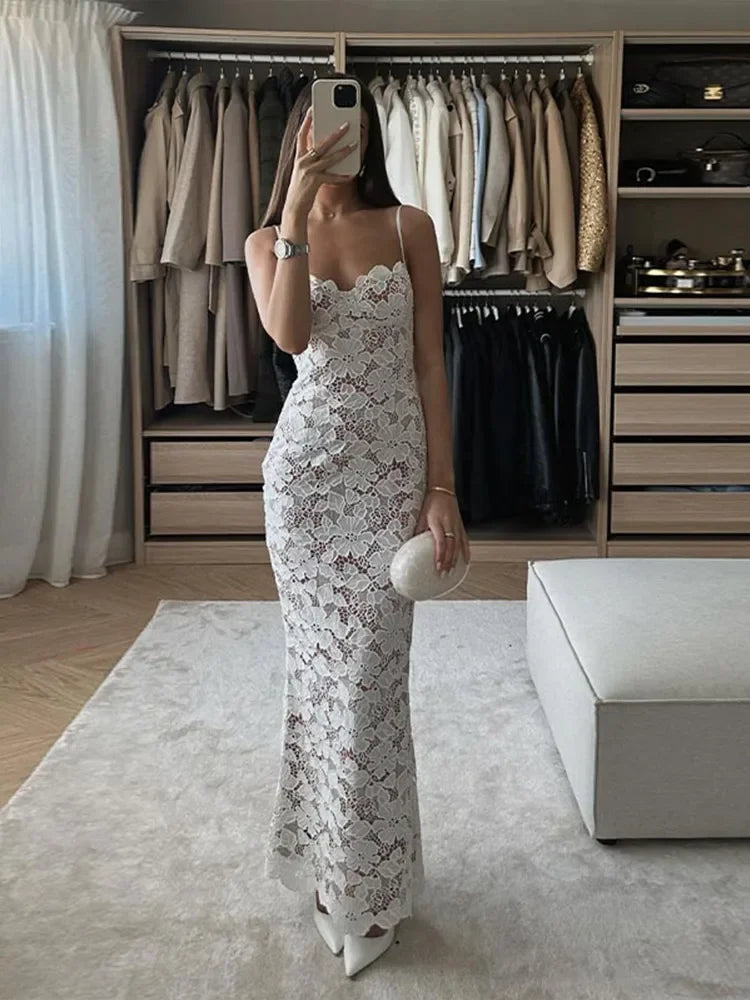 Vestido Renda Capri