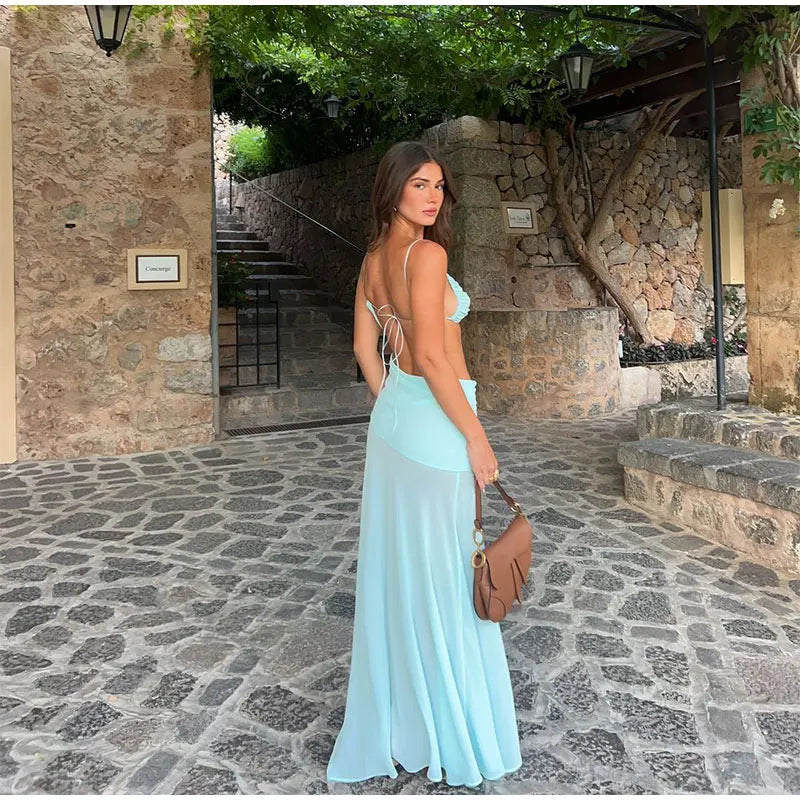 Vestido Blue Spring