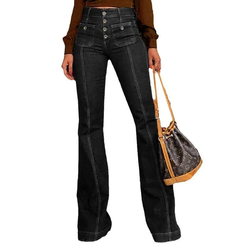 Jeans Donna Cintura Alta